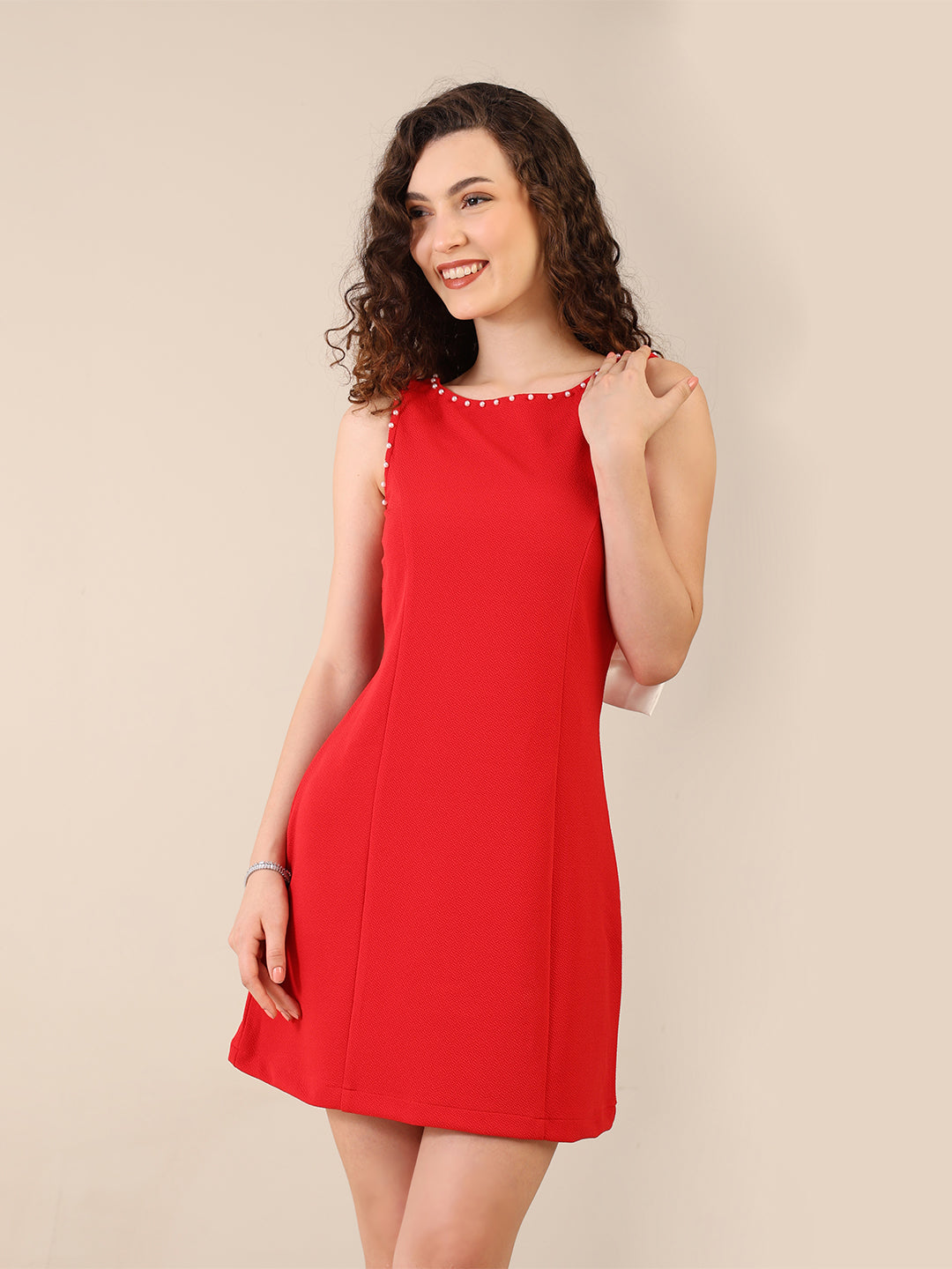 Bow-tiful Red Dress