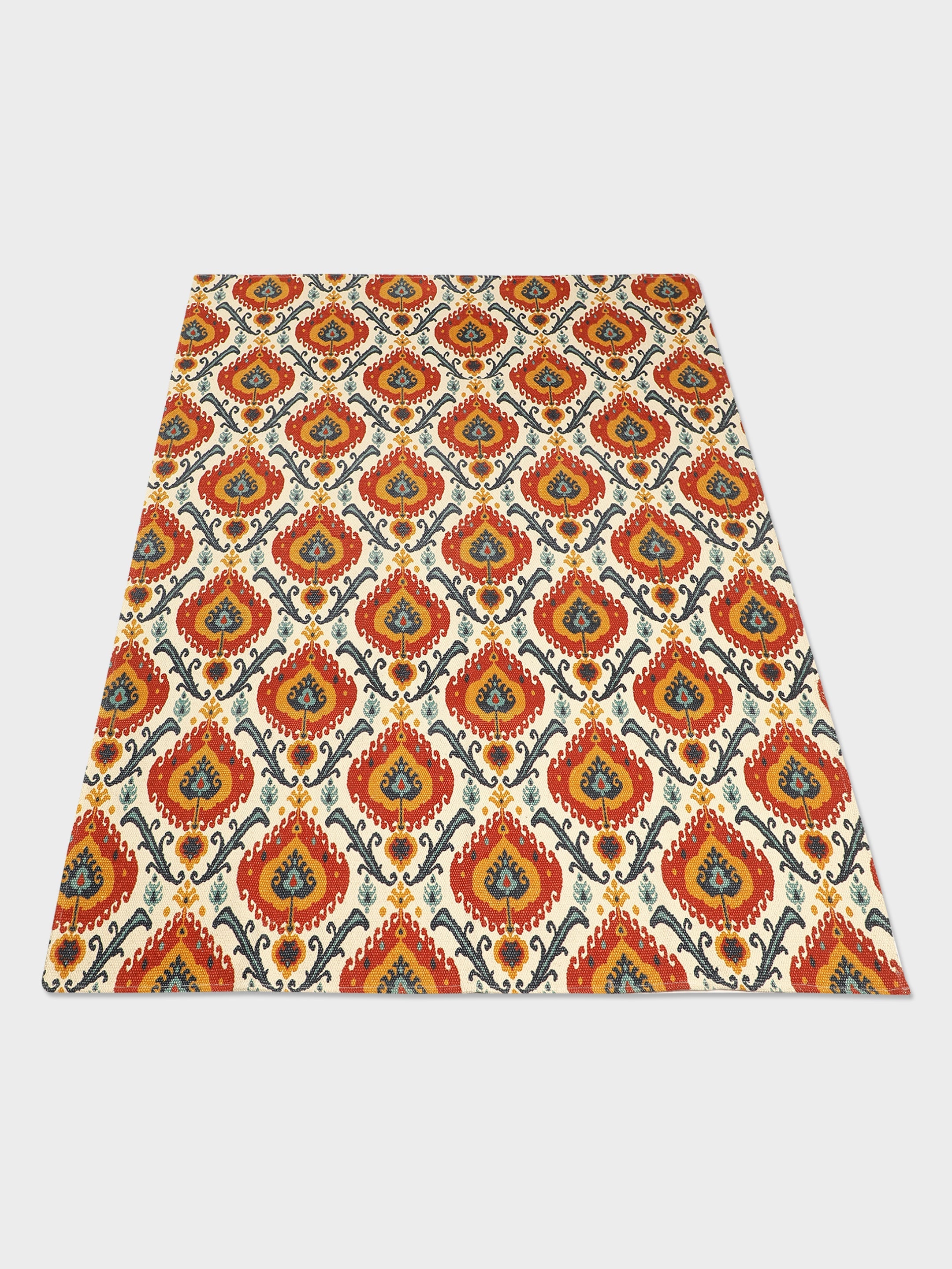 Gul Nilofer "4x5.5"ft. Printed Cotton Carpet