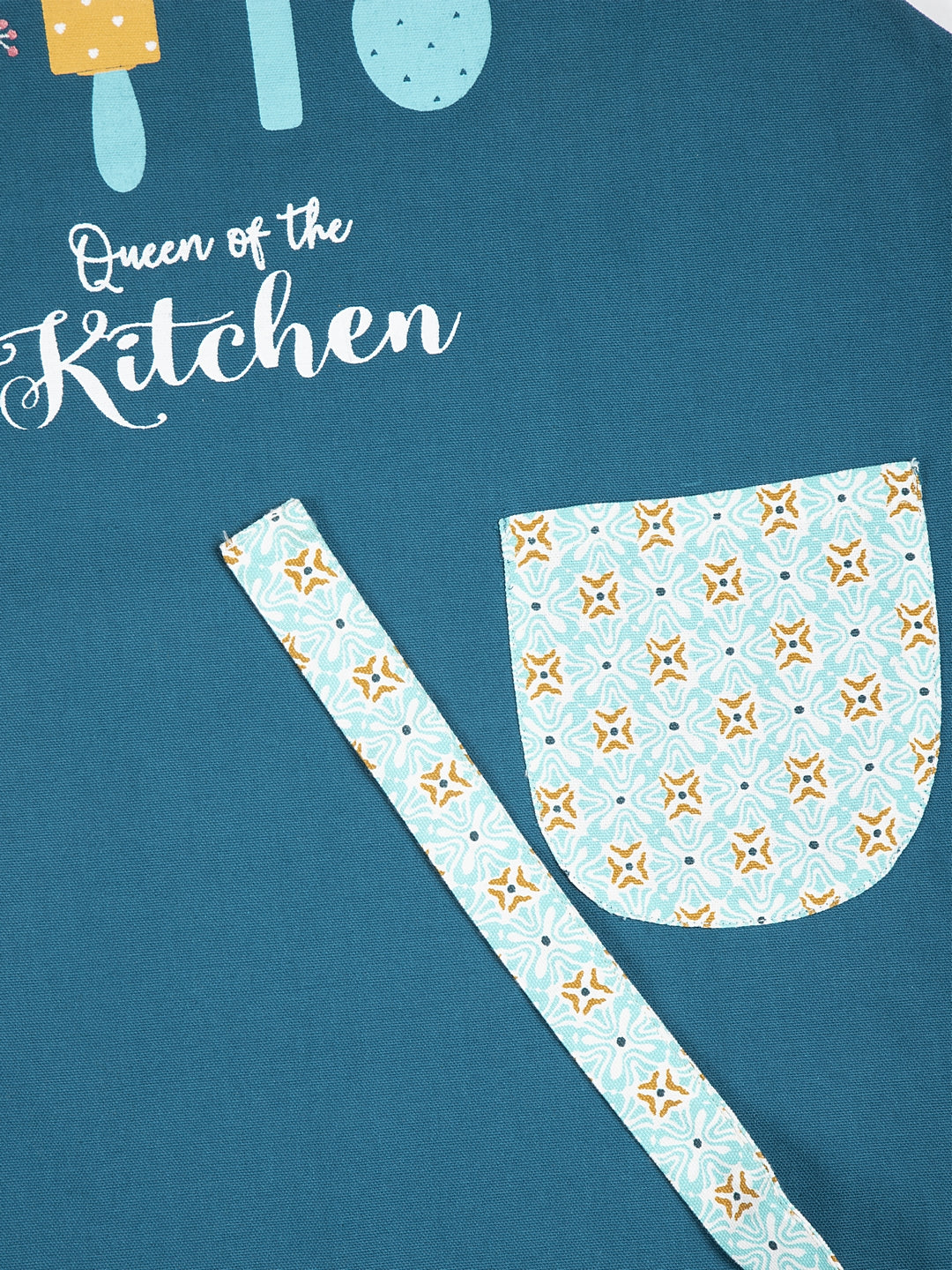 Queen Of The Kitchen Printed Apron