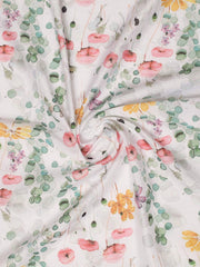 Misty 7ft.Set of 2 Printed Sheer Curtains