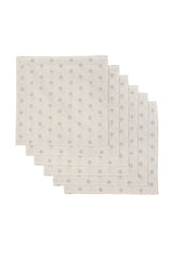 Set of 6 & 8 Swirl Table Napkins