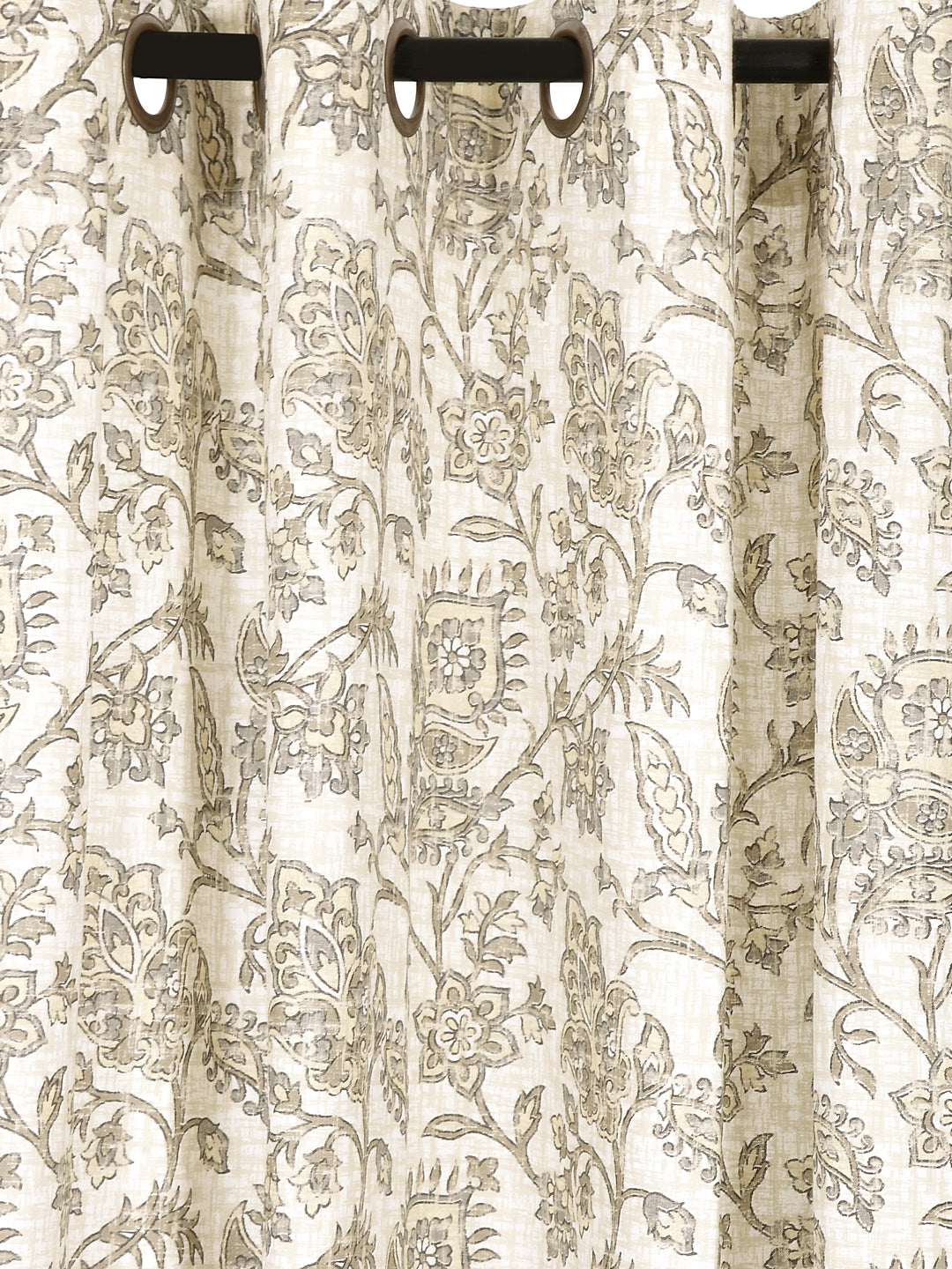 Set of 2 Long Door Baroque Curtain