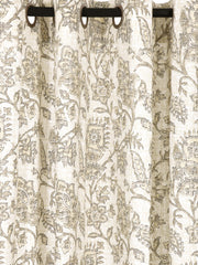 Set of 2 Long Door Baroque Curtain