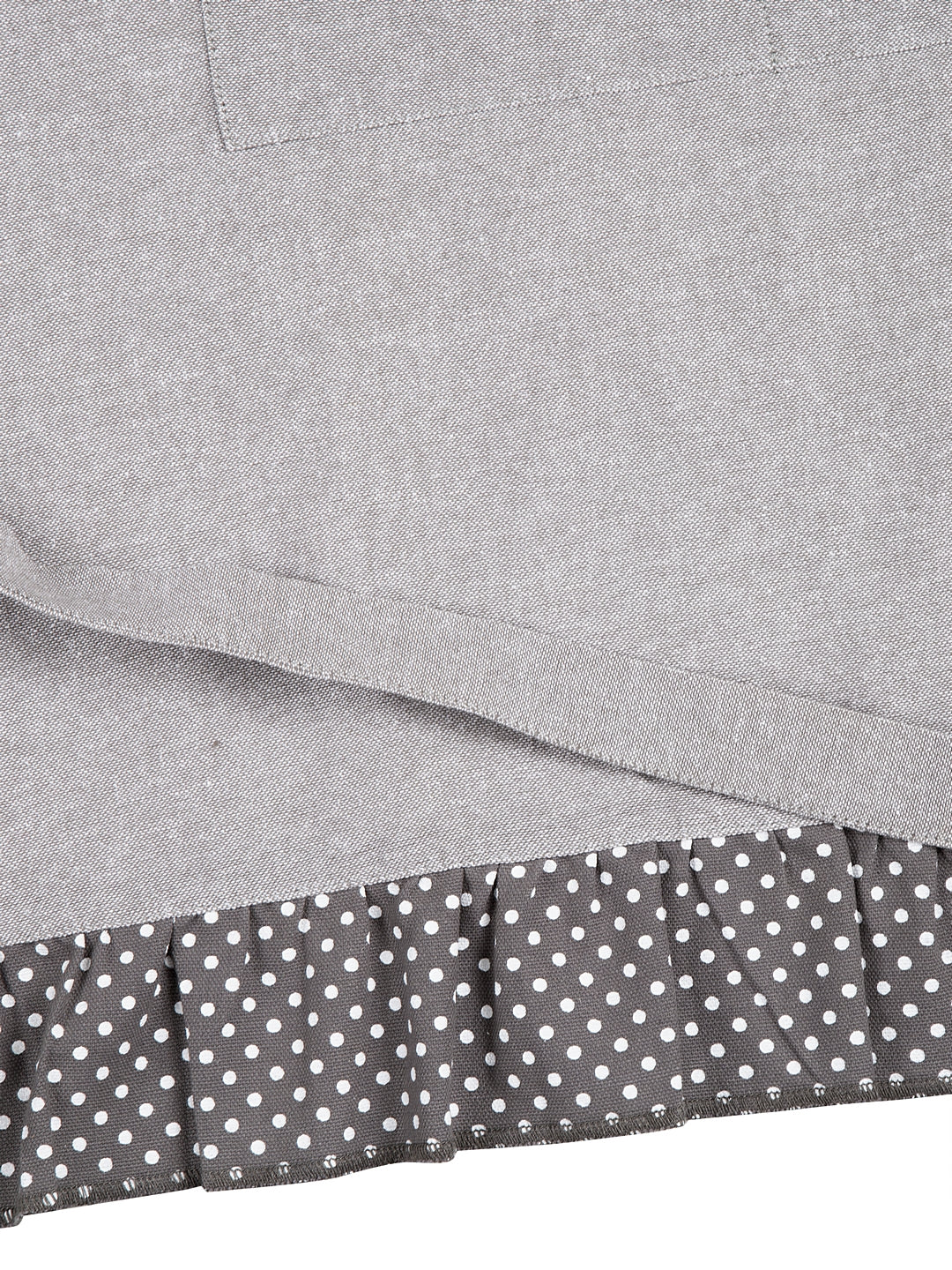 Chambray Embroidered Apron