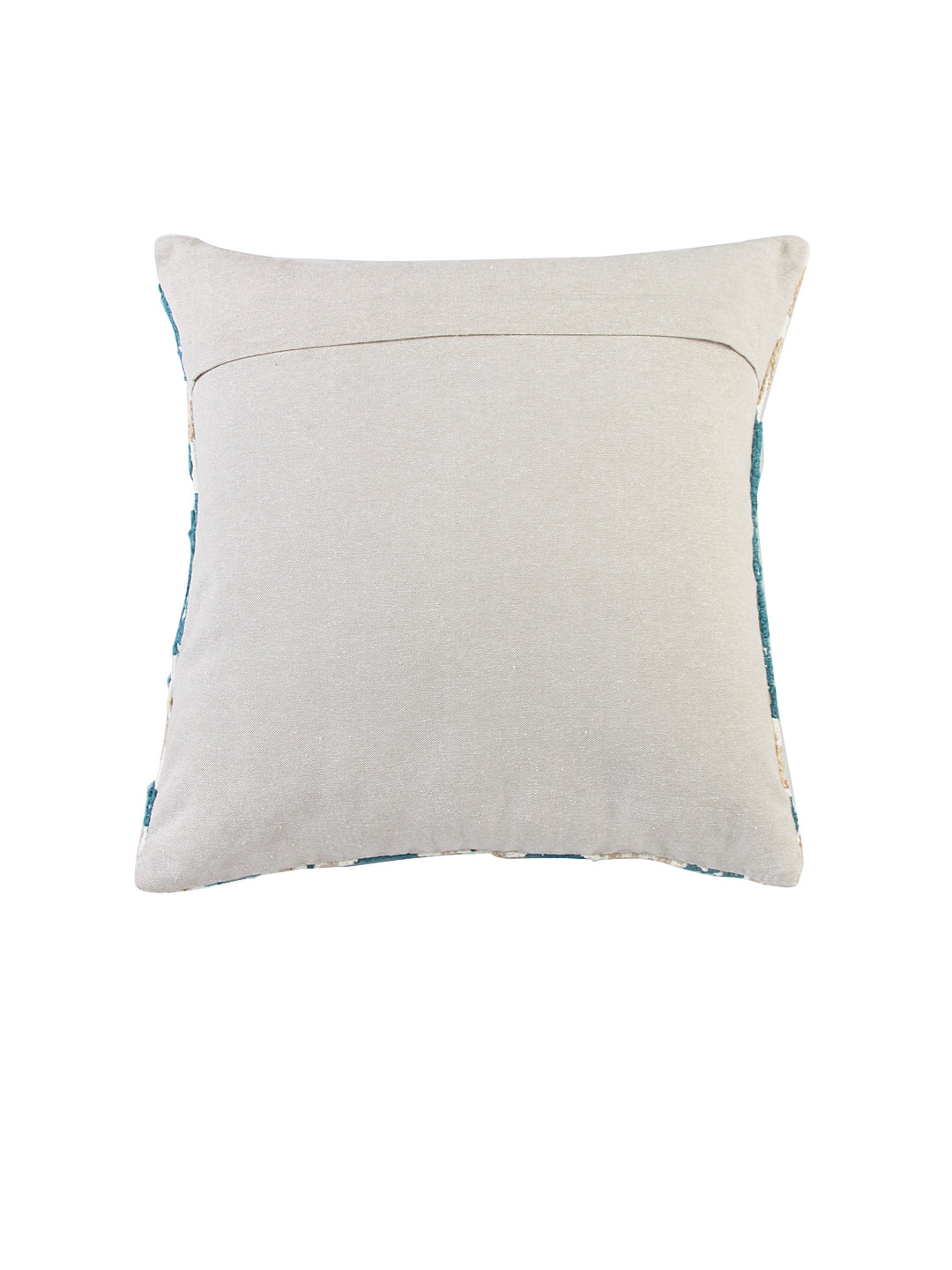 Ikat Embroidered Cushion Cover
