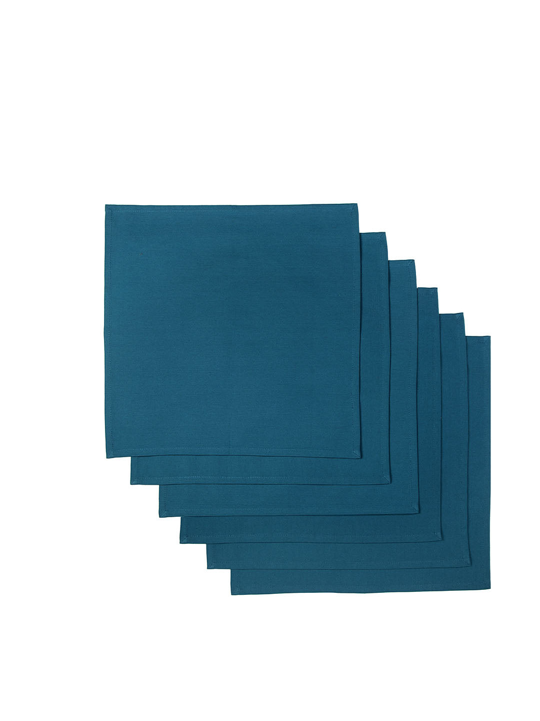 Set of 6 & 8 Cerulean Table Napkins