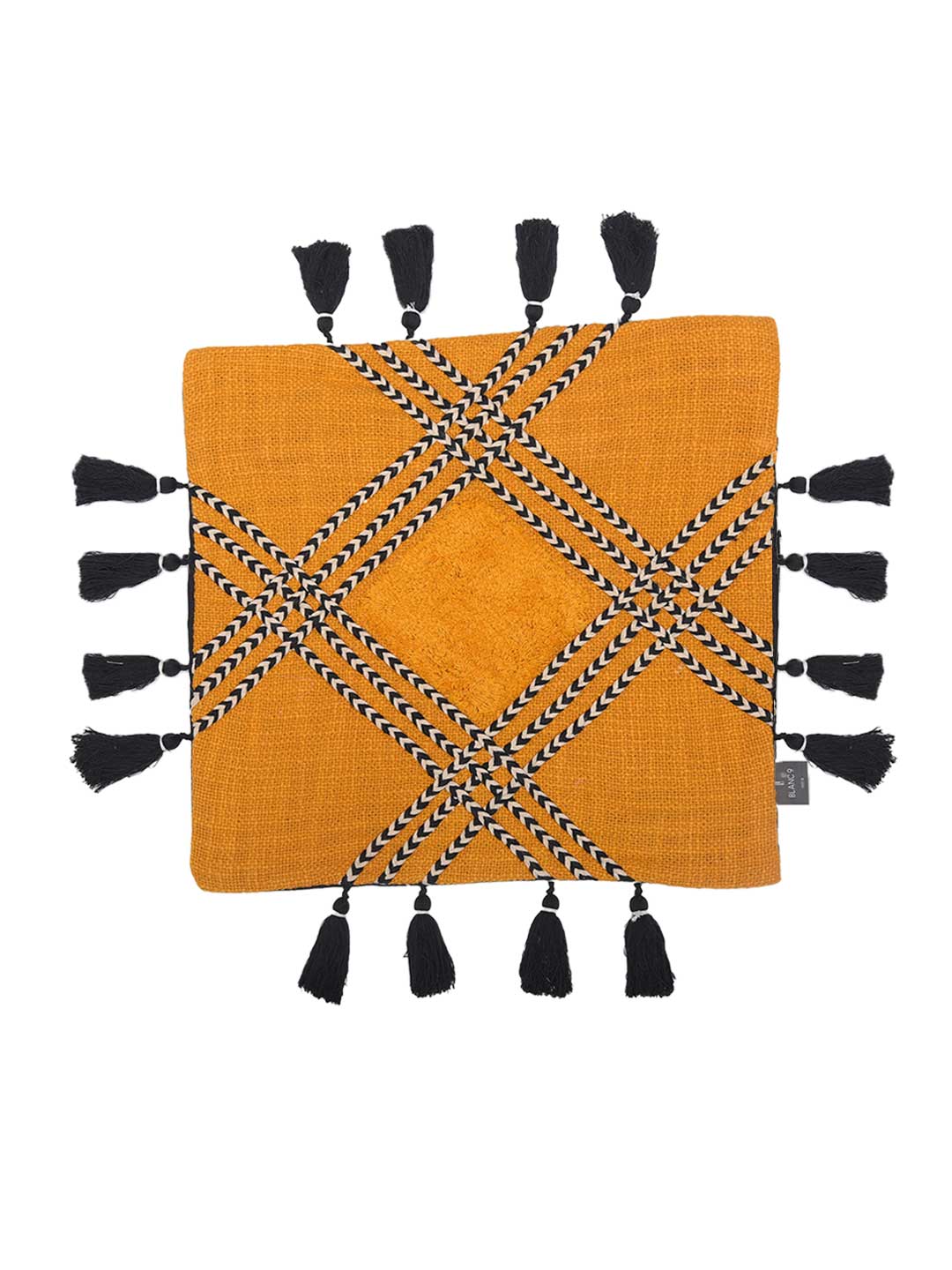 Chopad Dori Embroidered Cushion Cover