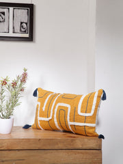 Acies Ochre Cushion Cover 30x50cm