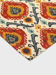 Gul Nilofer "4x5.5"ft. Printed Cotton Carpet