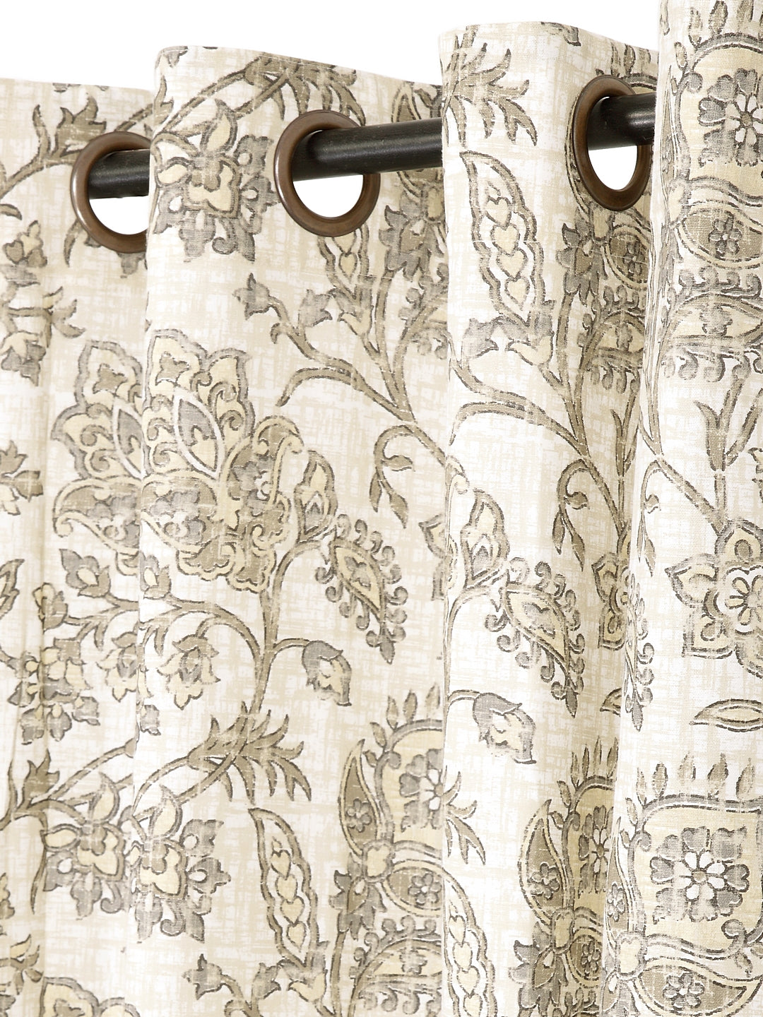 Set of 2 Long Door Baroque Curtain