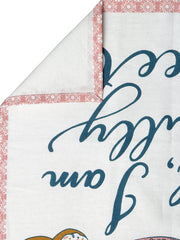 Set Of 3 Snack Time Printed Kitchen Towel