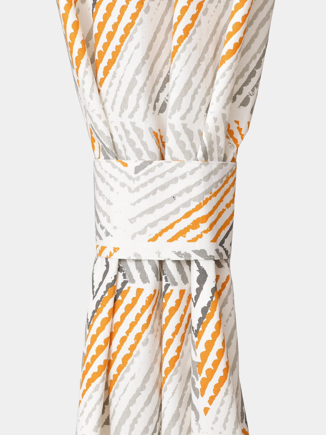 Kara Yellow Cotton Long Door Curtain
