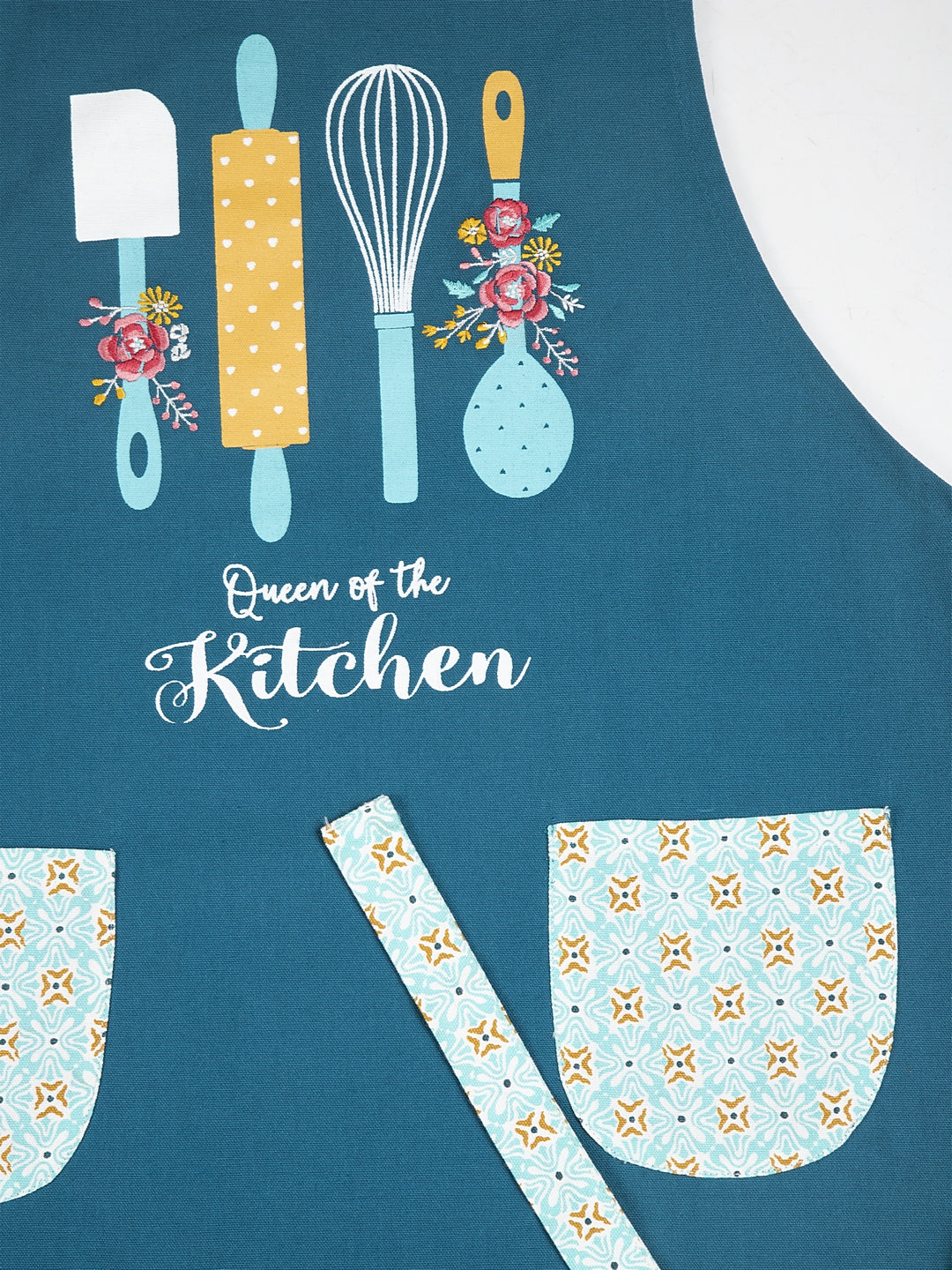 Queen Of The Kitchen Printed Apron