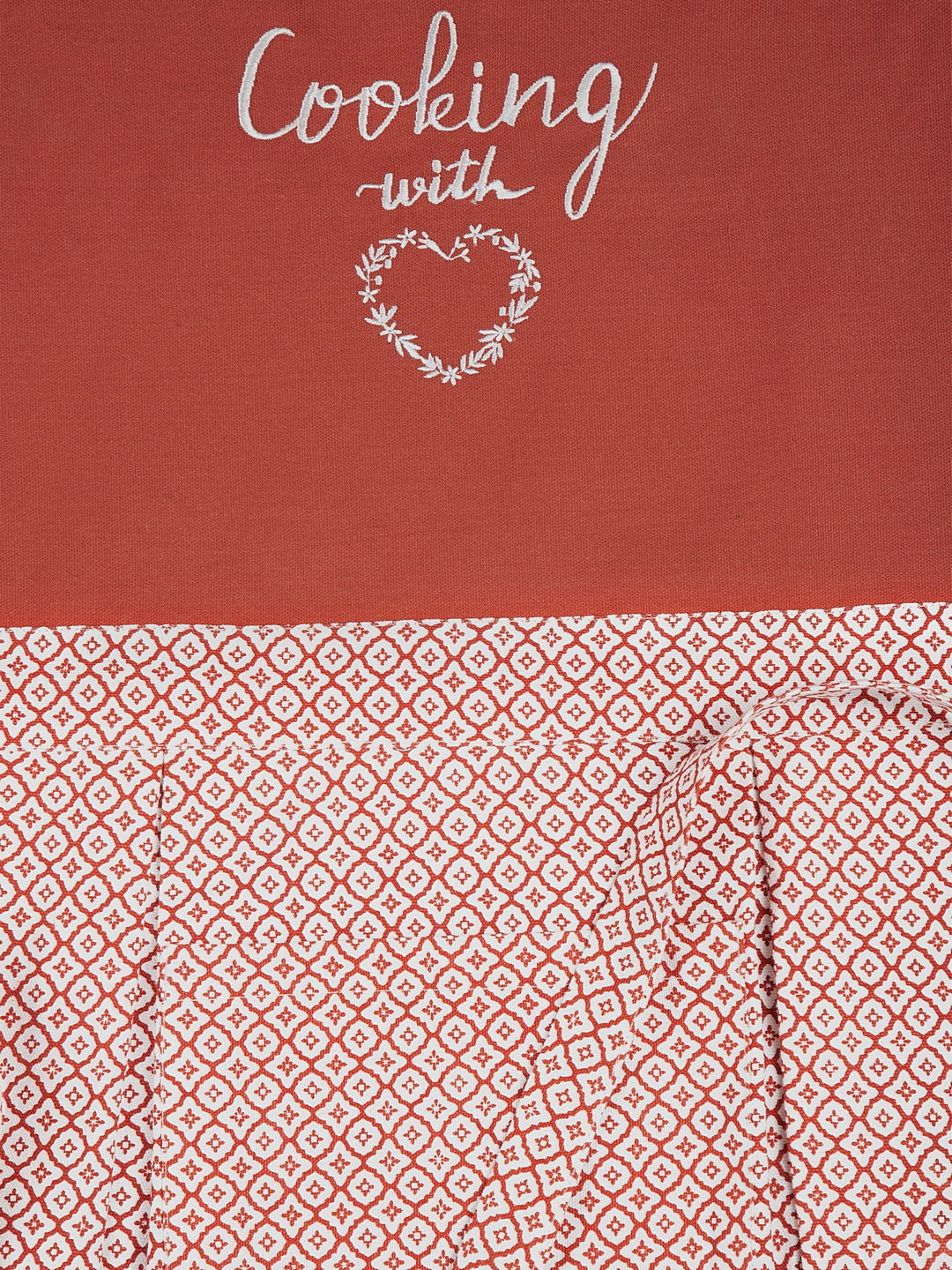 Cooking With Love Embroidered Apron