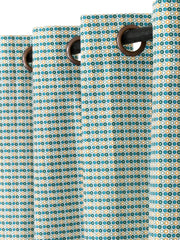 Set of 2 Long Door Art Deco Curtain