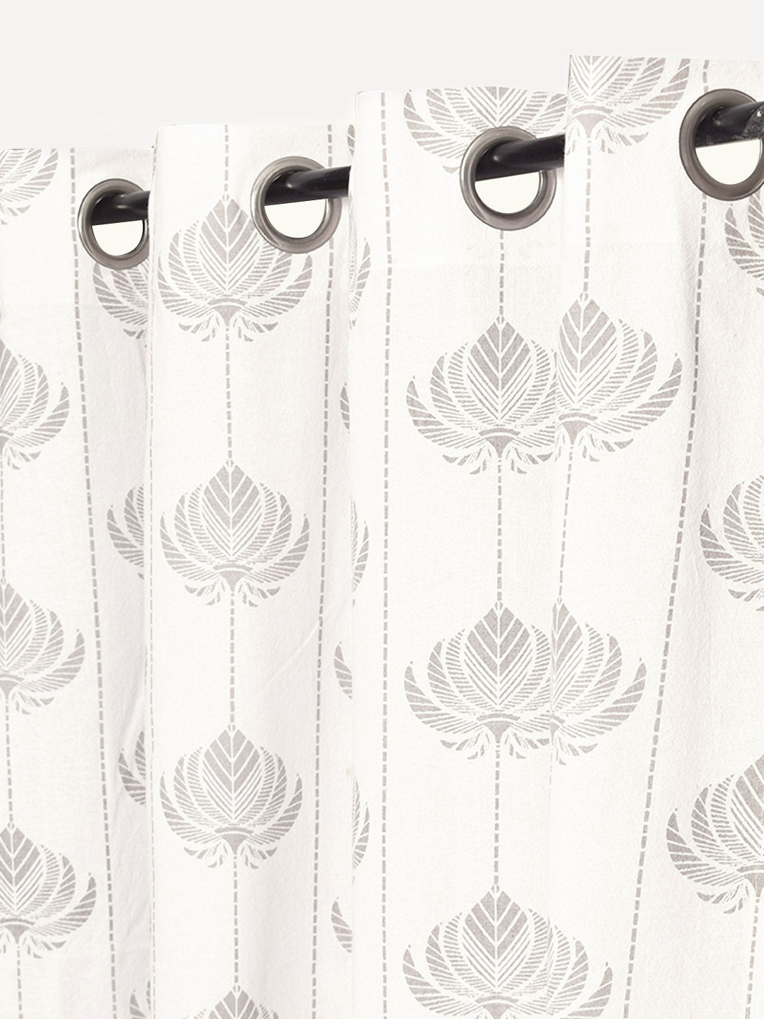 Kiara 7ft. Set of 2 Printed Curtains