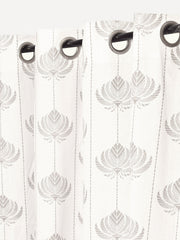 Kiara 7ft. Set of 2 Printed Curtains