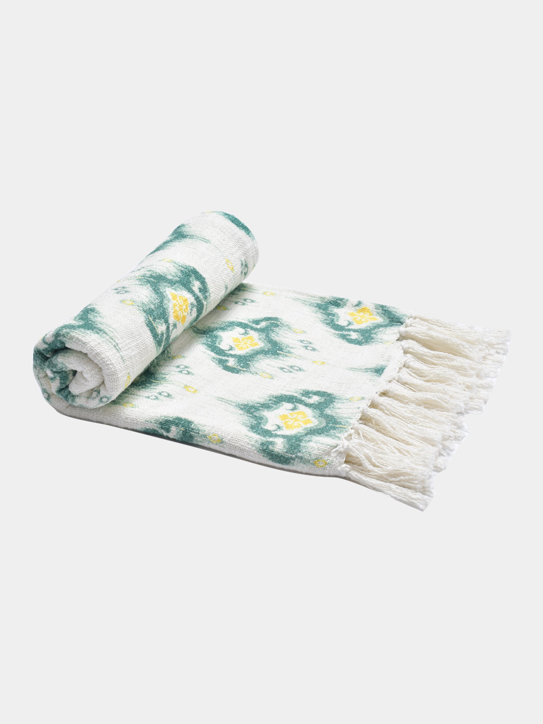 Chandelier Cotton Printed Throw with Cushion Cover