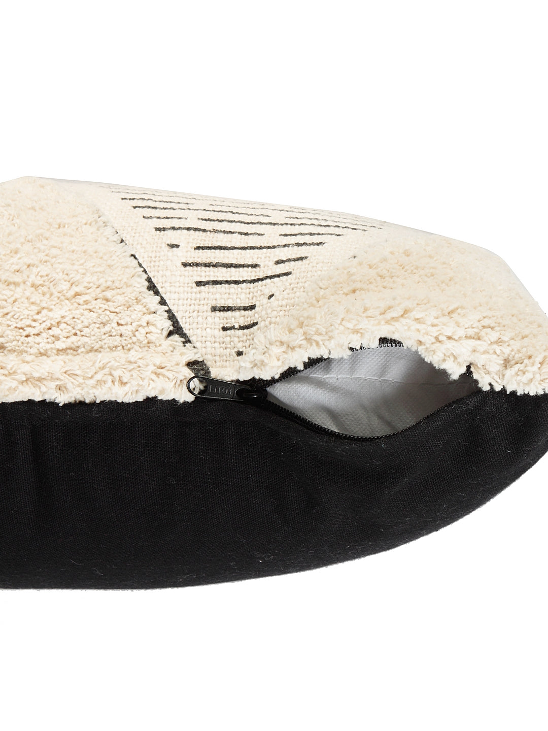 Black Diamond Tufted Cushion Cover 30x50cm