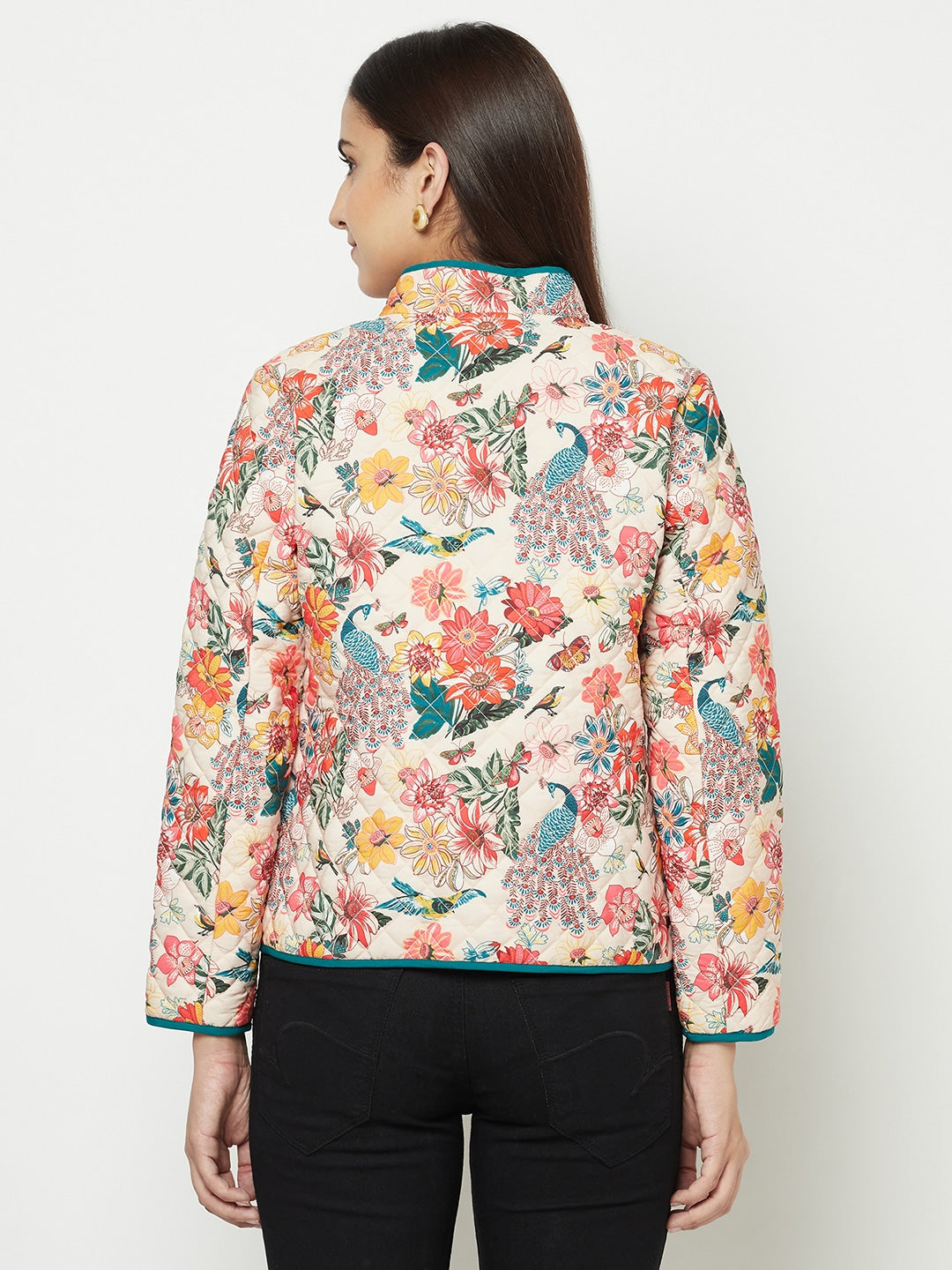 Floral Quilted Jacket