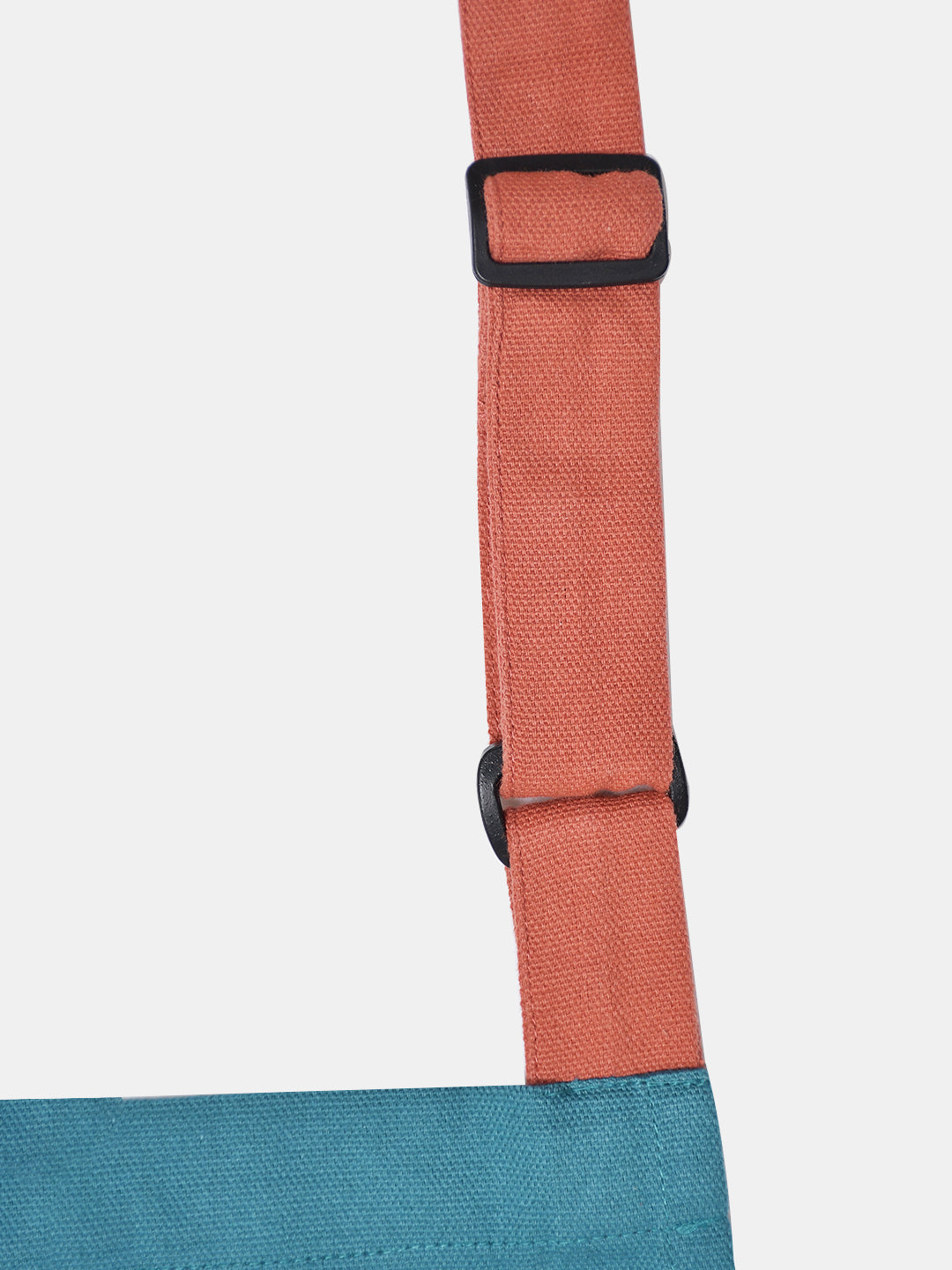Pinch of Love Teal Cotton Printed Apron