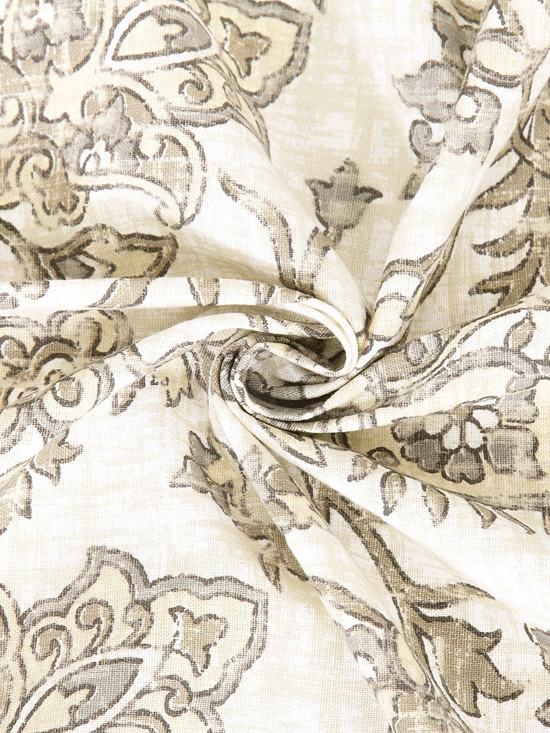 Set of 2 Long Door Baroque Curtain