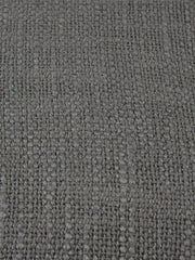 Dark Grey Heavy Slub Cushion Cover