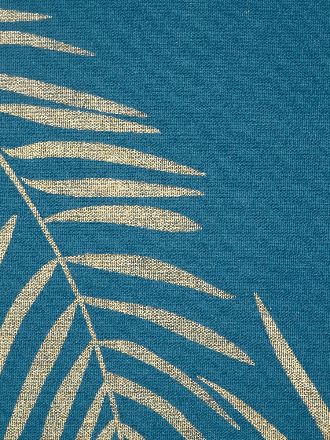 Set of 6 Gold foil Palm Leaf printed Placemats