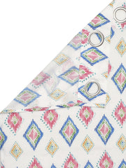Mia 7ft. Set of 2 Printed Sheer Curtains