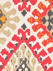 Rajwada Multicoloured Printed Cotton 4'x5.5' Carpet