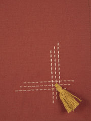 Set of 6 & 8 Frame Tassel Table Napkins