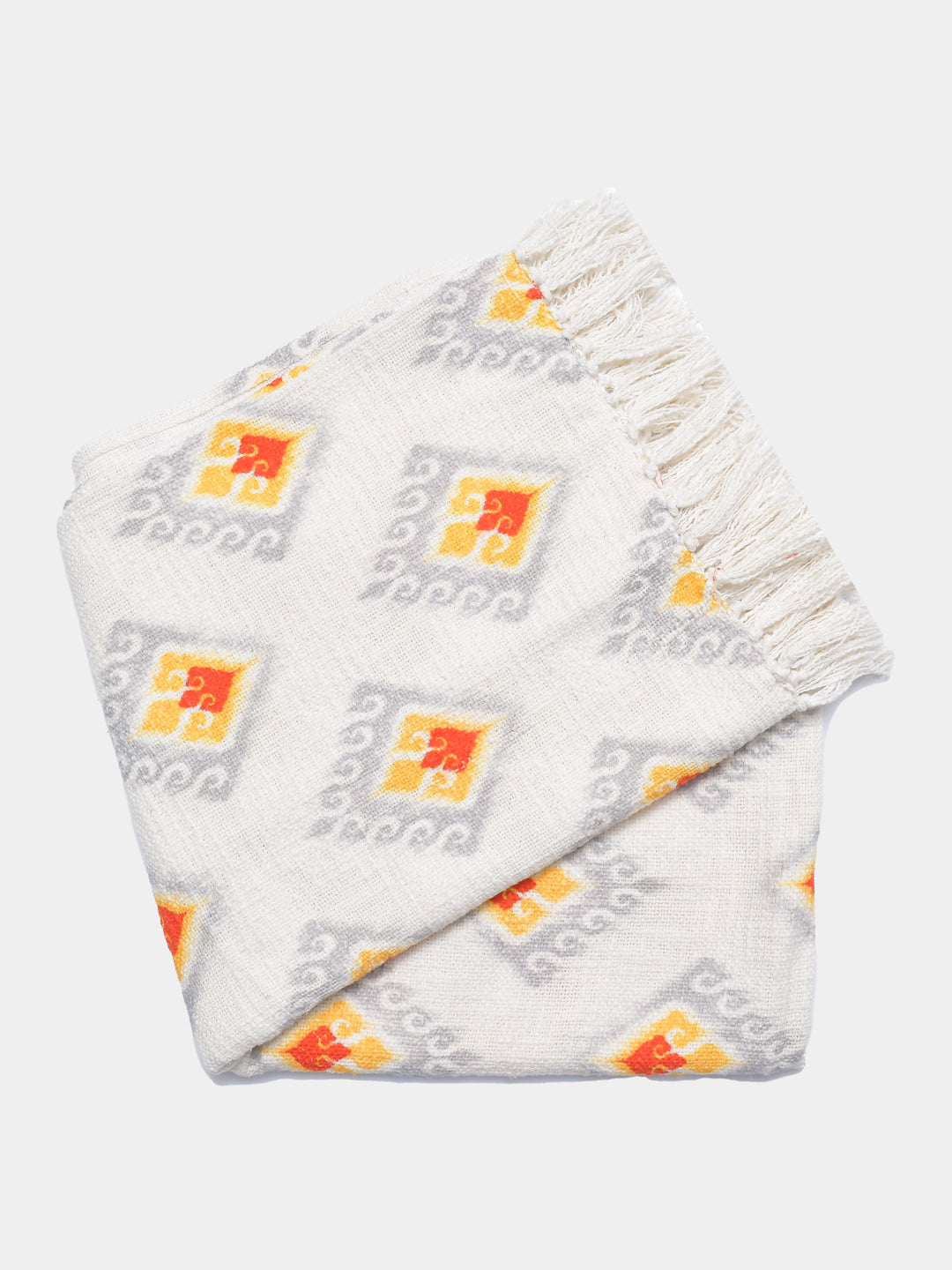 Roshni Cotton Printed Throw with Cushion Cover