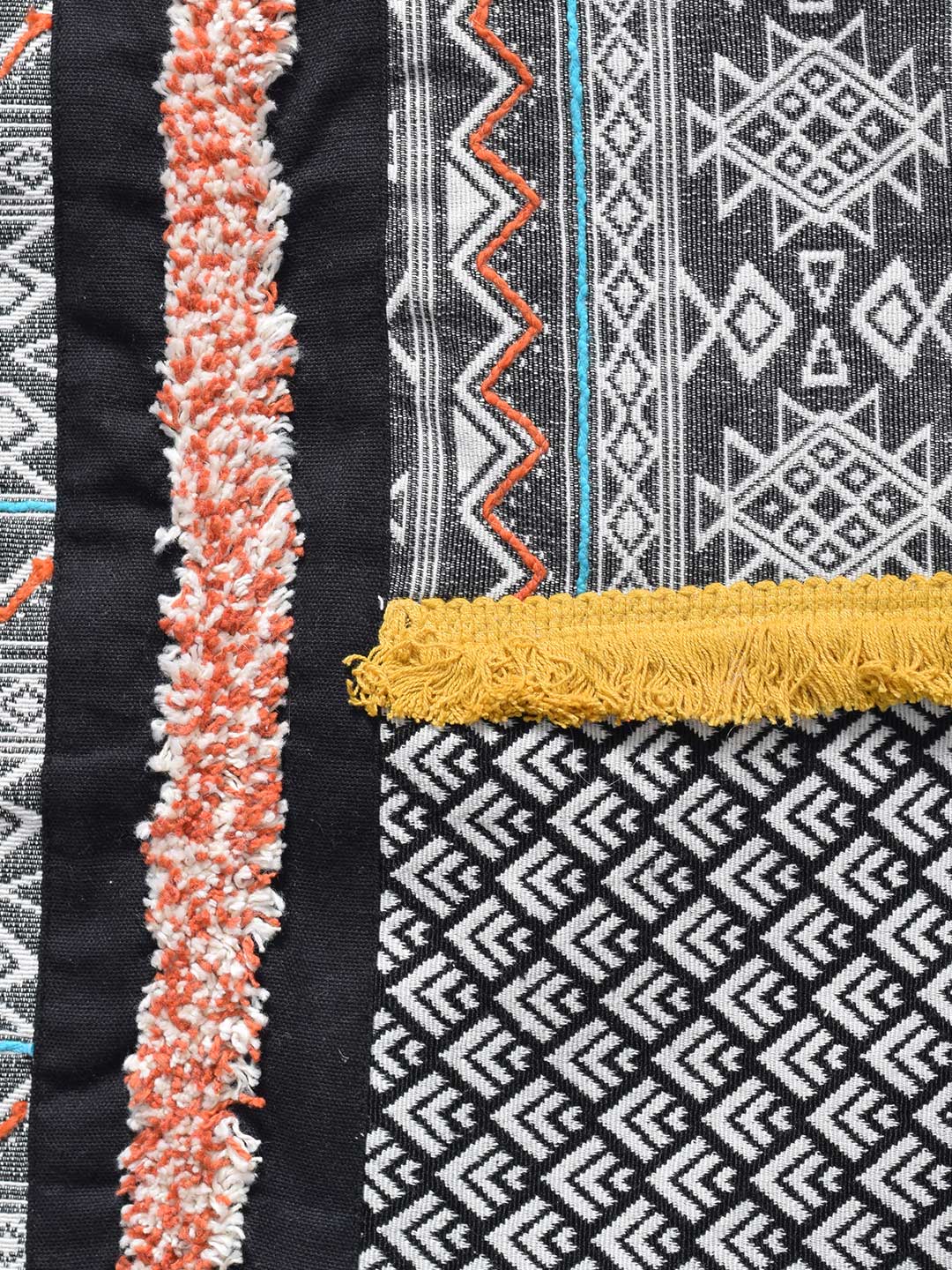 Art of village Cushion Cover