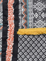 Art of village Cushion Cover