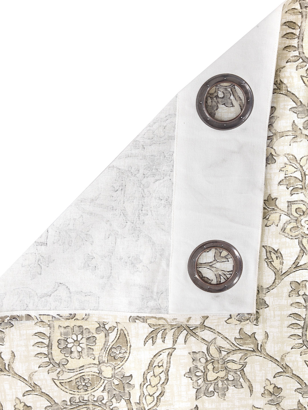Set of 2 Long Door Baroque Curtain
