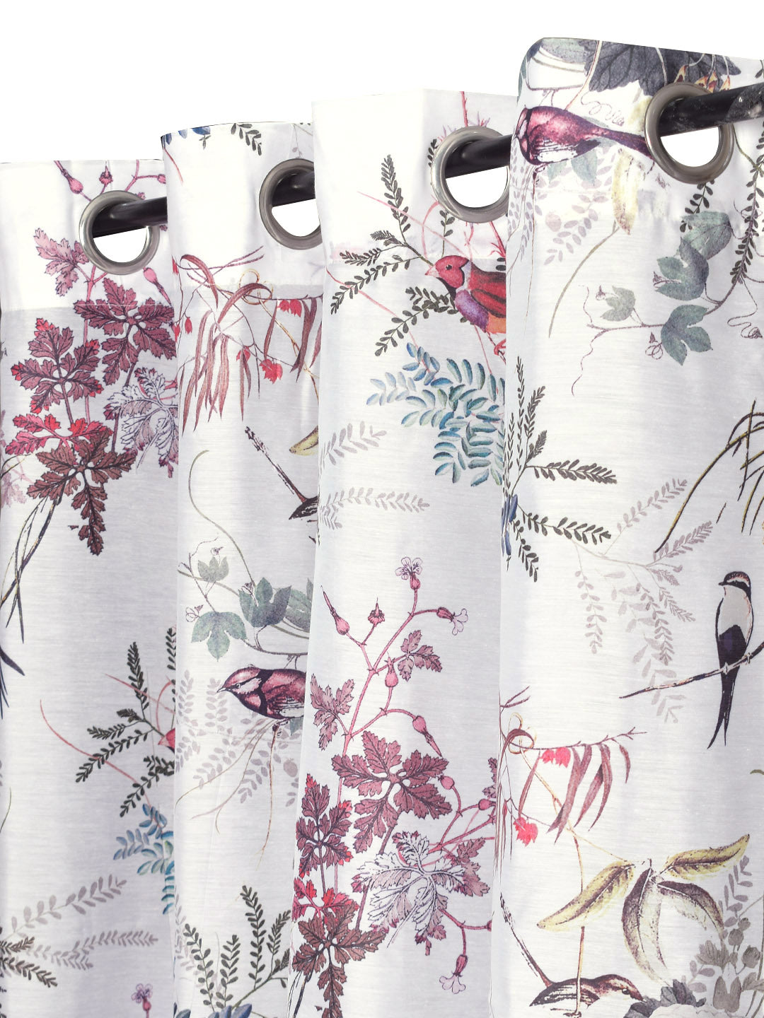 Ava 7ft. Set of 2 Printed Sheer Curtains