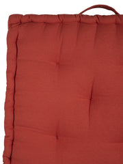 Crimson Red Matlas Floor Cushion