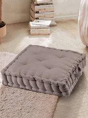 Anulom Vilom Taupe Matlas Floor Cushion