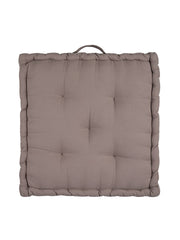 Anulom Vilom Taupe Matlas Floor Cushion