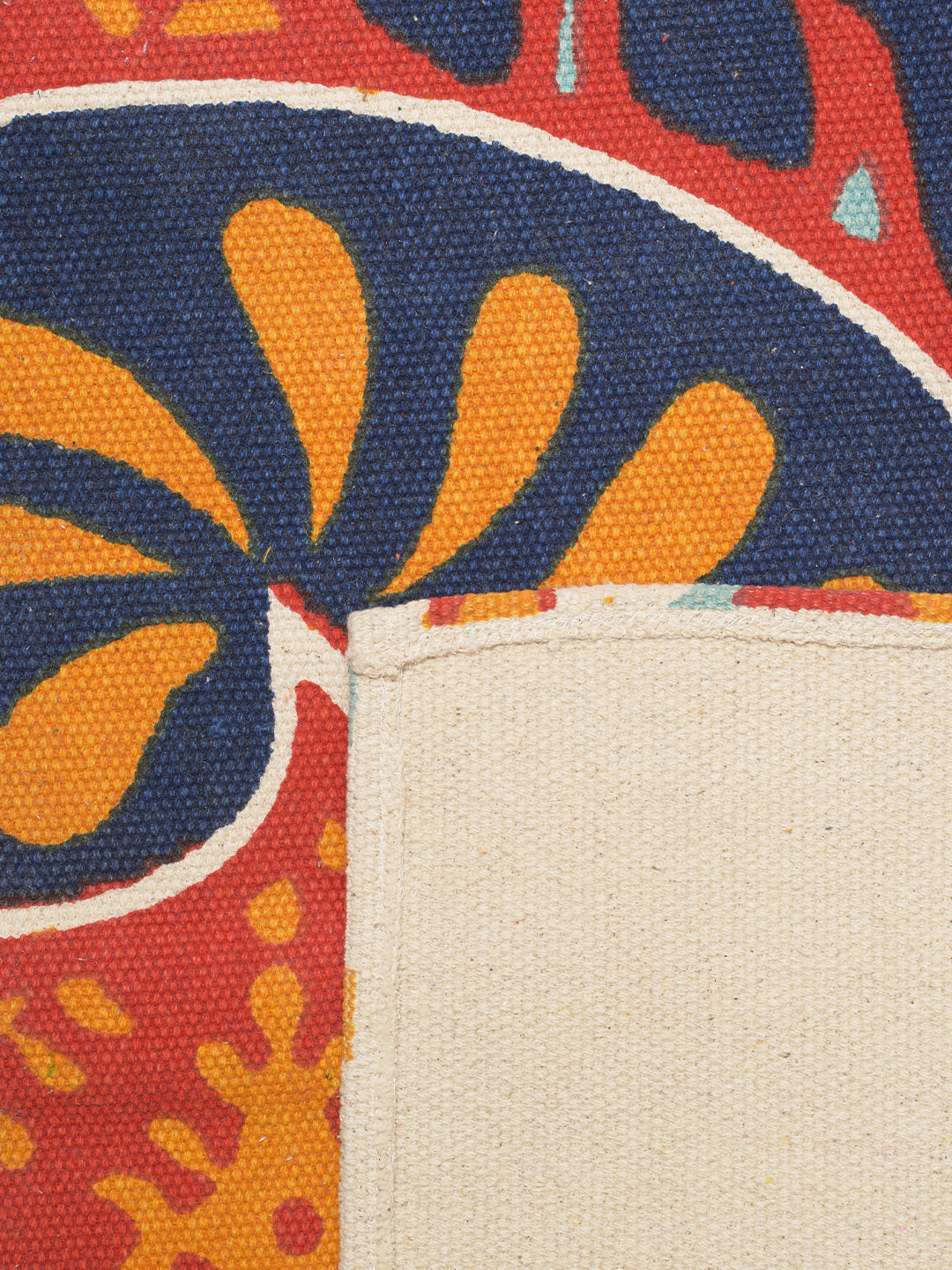 Celina Printed "4x5.5 ft." Cotton Carpet