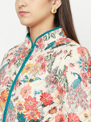 Floral Quilted Jacket