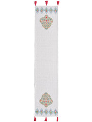 Rounak 100% Cotton Multicoloured 4/6 Seater Table Runner