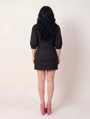 Black Beauty Skirt Set