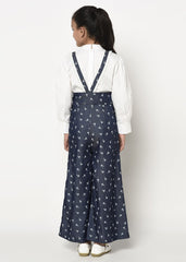 Floral Denim Trouser