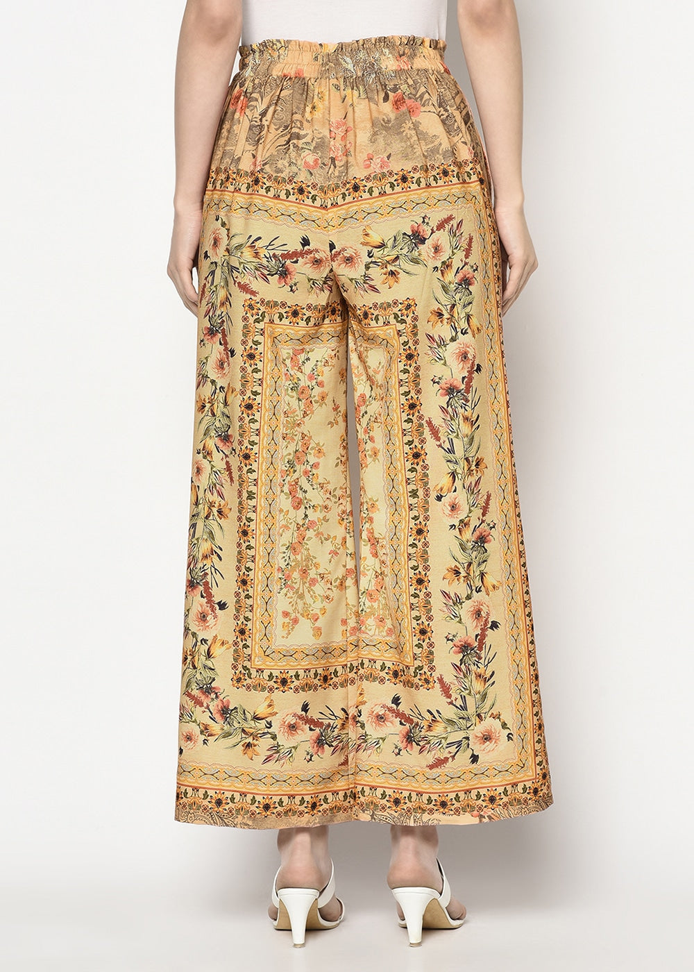 Scarf Print Trouser