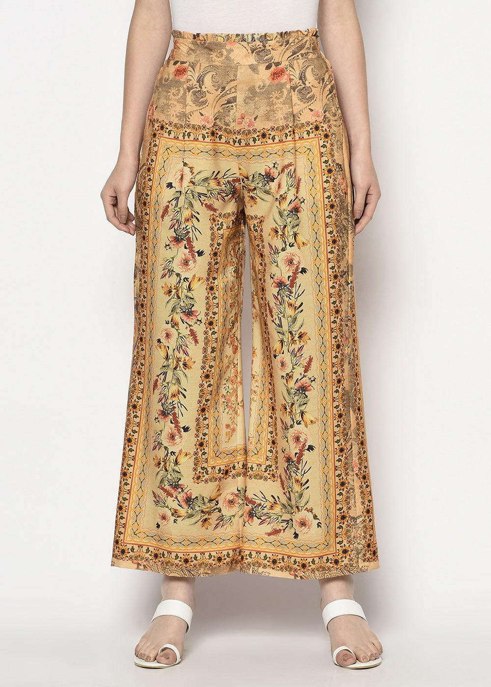 Scarf Print Trouser