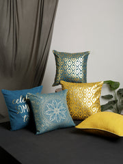 Set of 5 Rajgharana 40x40 CM Cushion Cover