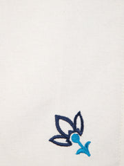 Set of 6 & 8 Blue Lotus Table Napkin