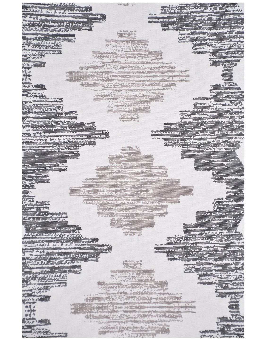 Kohinoor 100% Cotton Grey 4/6 Seater Table Runner