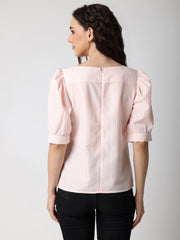 Baby Pink Pearl Chain Top